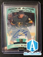 2020-21 OPC O Pee Chee Platinum Cody Glass Update 2019-20 #R-CG Rookie Autos
